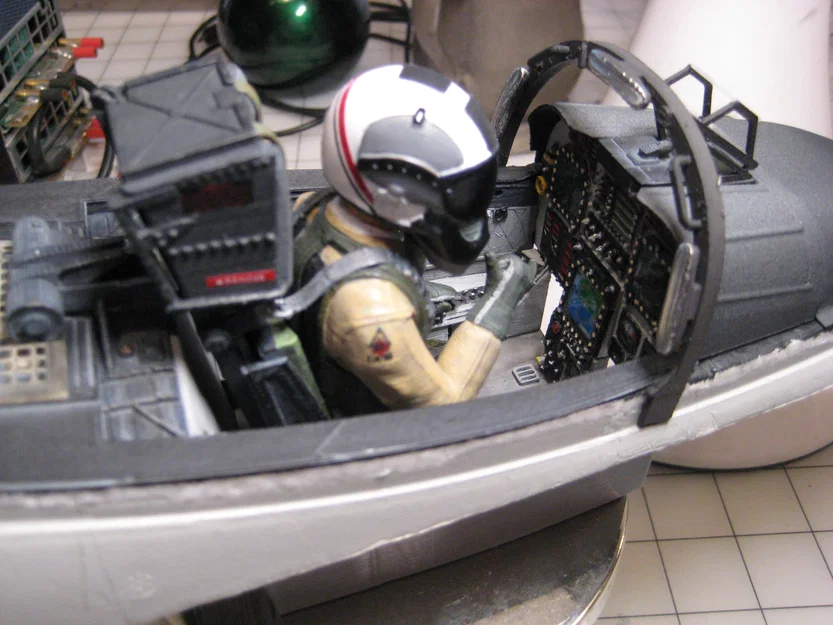 Bộ Cockpit: Freewing F-18C Hornet 1/11 EDF R/C Jet - Image 9