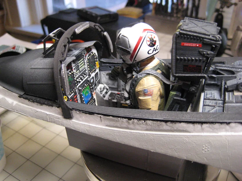 Bộ Cockpit: Freewing F-18C Hornet 1/11 EDF R/C Jet - Image 10