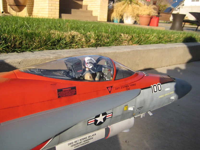 Bộ Cockpit: Freewing F-18C Hornet 1/11 EDF R/C Jet - Image 12
