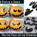 Bộ phụ kiện trang trí bí ngô Halloween 8 Eyes & a Smile - Thumbnail 1