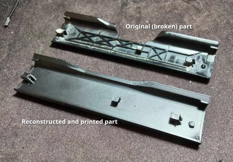Nắp che rãnh thoát nước (drip molding cover) cho Mitsubishi Lancer - Image 2
