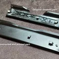 Nắp che rãnh thoát nước (drip molding cover) cho Mitsubishi Lancer - Thumbnail 2