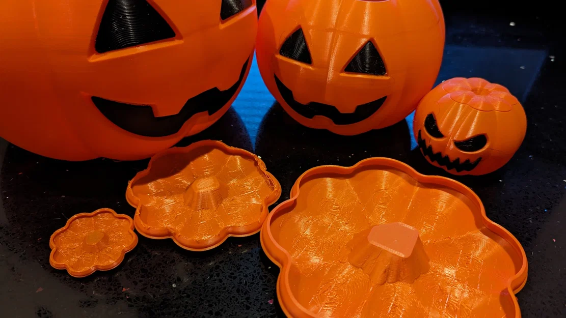 Nắp rỗng (hollowed) cho Jack-o'-lantern Vase Mode - Image 1