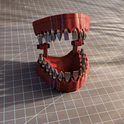 Kẹp Giữ Mũi Vít Cho Hàm Răng Giả Có Nam Châm (Denture Bit Holder With Magnets!)