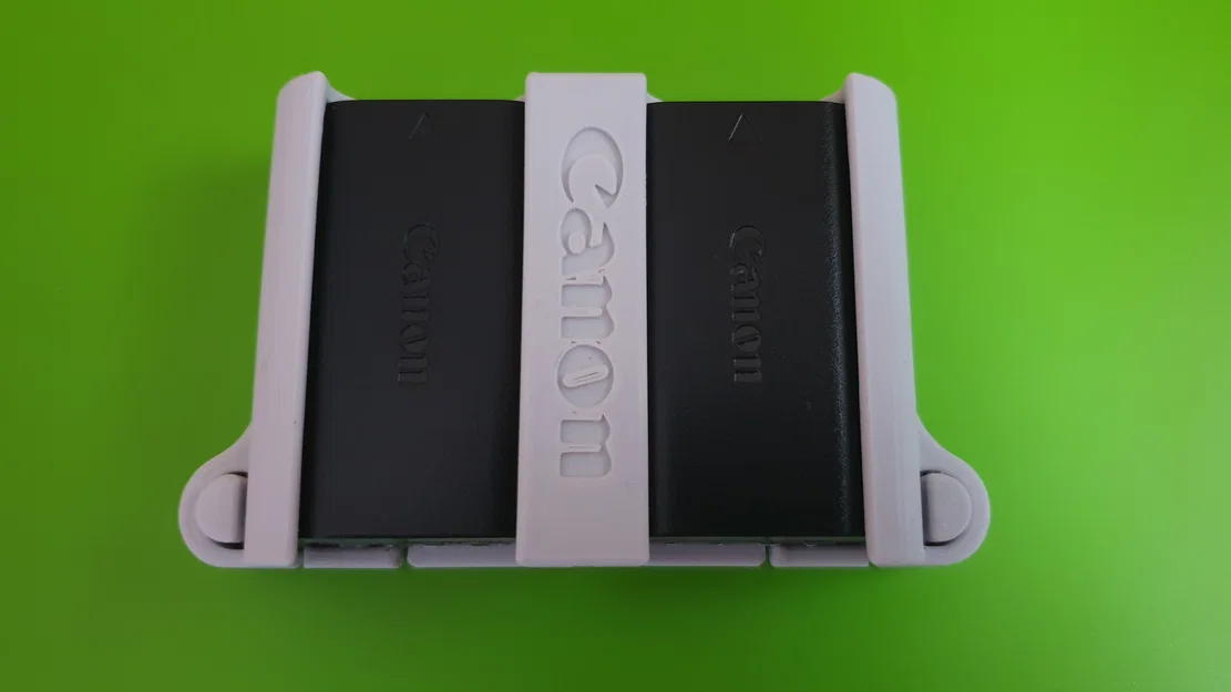 Nhiều khay pin Canon LP-E6 có nút nhả (Several LP-E6 battery packs) - Image 9