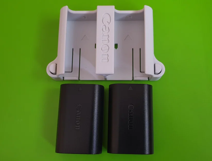 Nhiều khay pin Canon LP-E6 có nút nhả (Several LP-E6 battery packs) - Image 10