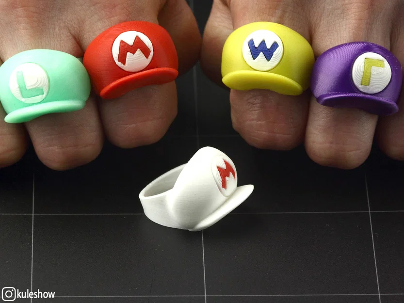 Nhẫn Mũ Mario (Mario Hat Rings) - Image 1