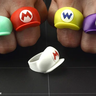 Nhẫn Mũ Mario (Mario Hat Rings)