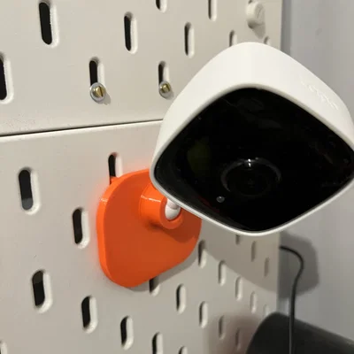Đế gắn camera TP-Link Tapo C100/C110 lên bảng IKEA Skadis
