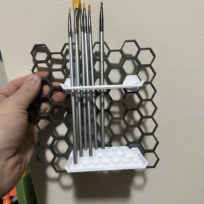 Kệ lưu trữ cọ vẽ HSW (HSW paint brush storage shelves)