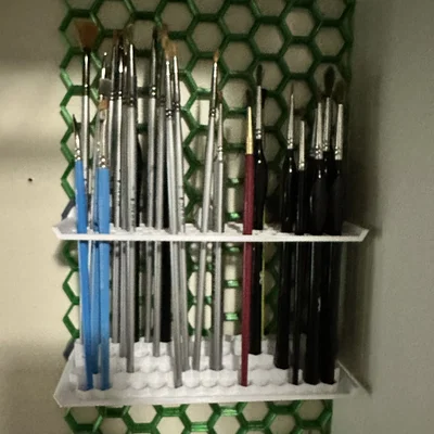 Kệ lưu trữ cọ vẽ HSW (HSW paint brush storage shelves)