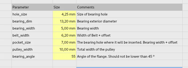 Idler Pulley Parametric - Image 3