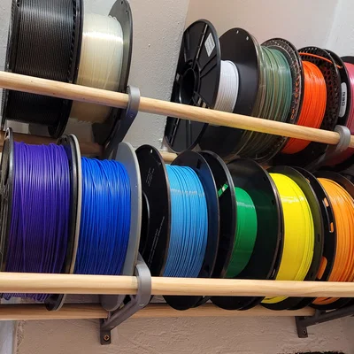 Hệ kệ treo spool filament V2 (Filament Spool Shelf system - V2)