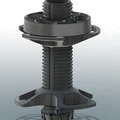 Giá đỡ cuộn filament dùng vòng bi đa năng (Universal Bearing Filament Spool holder) - Thumbnail 1