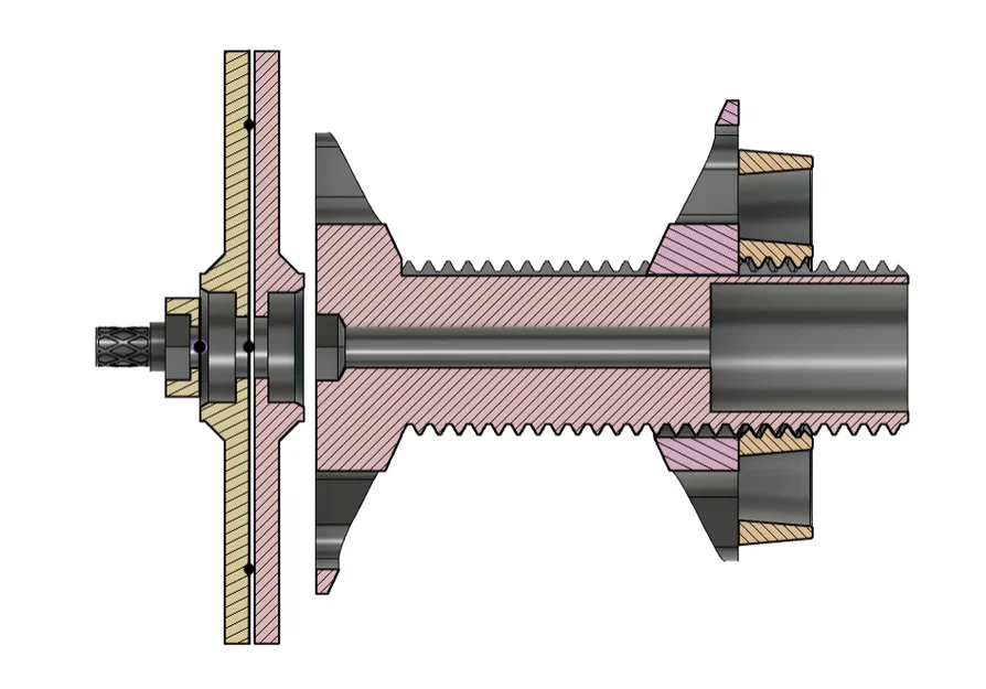 Giá đỡ cuộn filament dùng vòng bi đa năng (Universal Bearing Filament Spool holder) - Image 7
