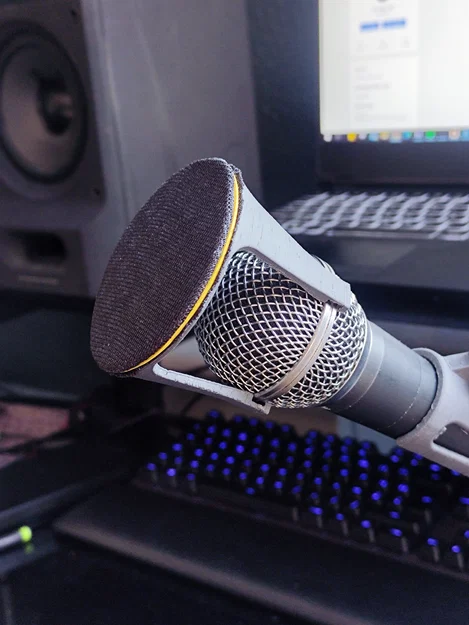 Pop Filter/Screen/Shield micro nhỏ (kiểu Shure SM58) - Image 1