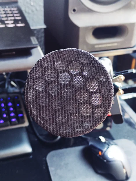 Pop Filter/Screen/Shield micro nhỏ (kiểu Shure SM58) - Image 2