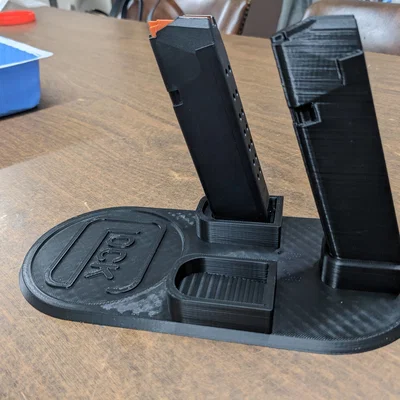 Kệ Glock kèm 2 khay giữ băng đạn, tương thích GEN 5