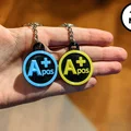 Móc khóa nhóm máu – kèm NFC Tag - Thumbnail 1
