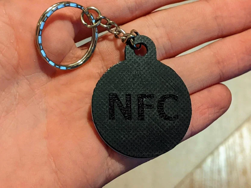 Móc khóa nhóm máu – kèm NFC Tag - Image 2