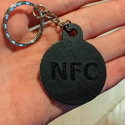 Móc khóa nhóm máu – kèm NFC Tag