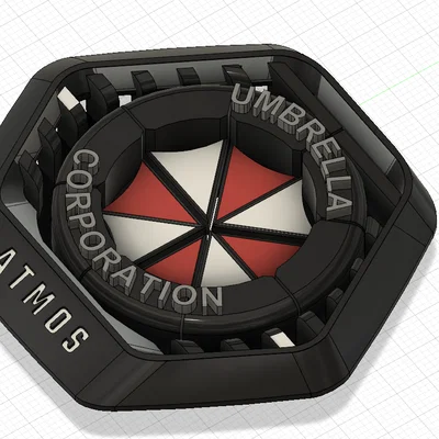 Ốp Tản Nhiệt MasterLiquid Atmos Chủ Đề Umbrella Corporation Resident Evil