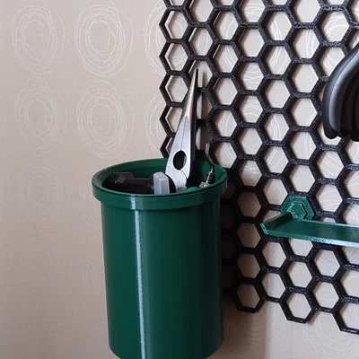 Giá đỡ cốc và cốc cho Honeycomb Storage Wall