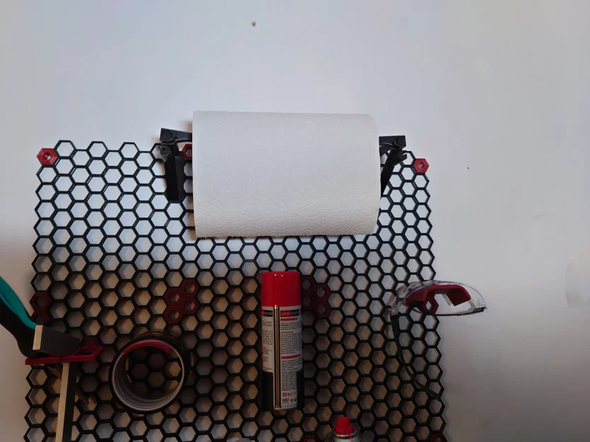 Giá treo khăn giấy (Print-in-Place) cho Honeycomb Storage Wall (HSW) - Image 1