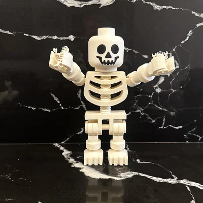 Bộ Xương Lego Khổng Lồ (Cải tiến Mặt & Tay) Version 3.0