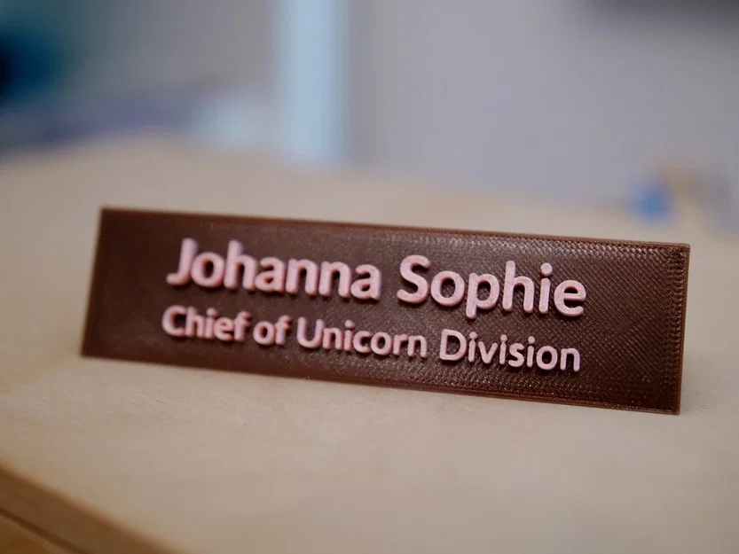 Nameplate – Bảng tên để bàn tùy biến - Image 18