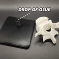 Giá đỡ danh thiếp hình đốt sống độc đáo cho bàn làm việc - Thumbnail 3