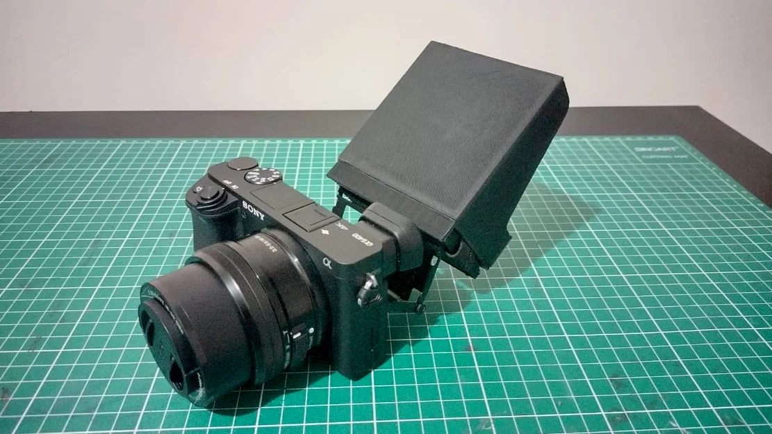 Tấm che nắng LCD cho Sony Alpha a6400 (Sony Alpha a6400 LCD Sun Hood) - Image 1