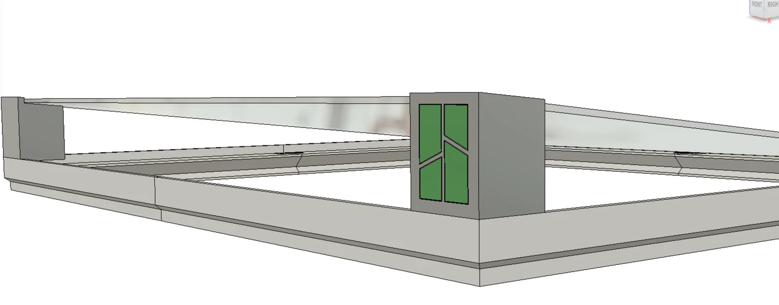 DK RISER LOW PROFILE cho Bambu Lab X1/P1 - Image 2