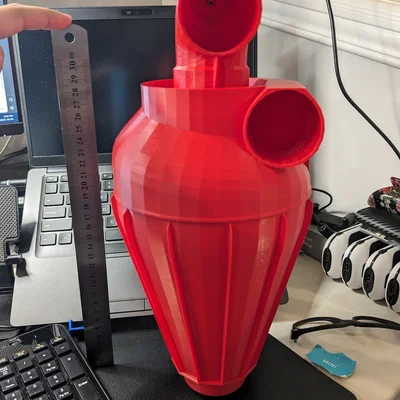 Cyclone Dust Collector cho thùng 5 gallon (ống 51mm O.D.)