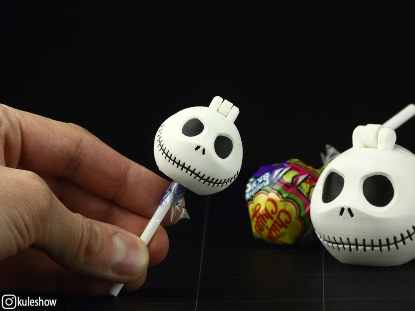 Kẹp/giá giữ Chupa-Chups Jack Skellington - Image 2