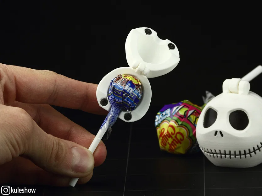 Kẹp/giá giữ Chupa-Chups Jack Skellington - Image 3