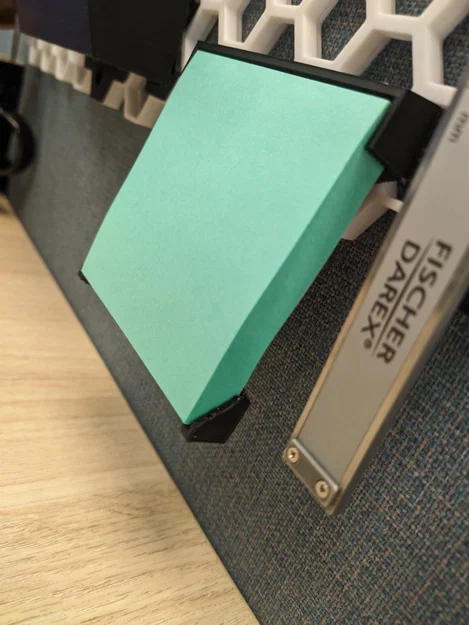 Giá treo giấy Post-it 76x76mm cho bảng lỗ lục giác - Image 1