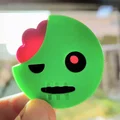 Huy hiệu 3D emoji “xác sống xanh” - Thumbnail 1