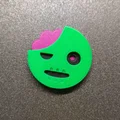Huy hiệu 3D emoji “xác sống xanh” - Thumbnail 3