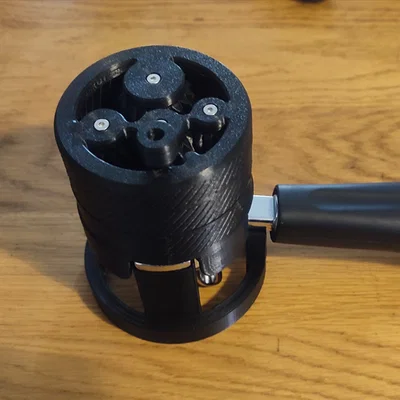 Trạm tamping tương thích Umikot cho portafilter Rancilio Silvia