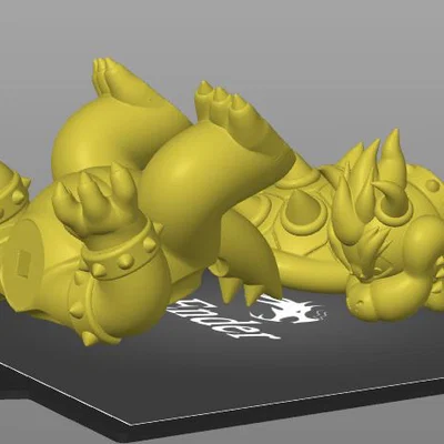 Mô hình tượng Bowser (Super Mario Bros)