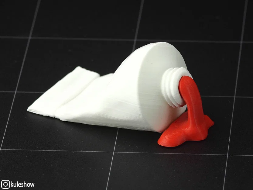 Chặn cửa hình tuýp màu nghệ thuật in 3D độc đáo - Image 1