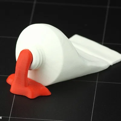 Chặn cửa hình tuýp màu nghệ thuật in 3D độc đáo