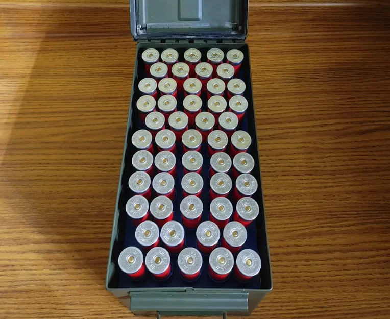 Khay Lưu Trữ 12 Gauge cho Thùng Đạn M2A1 .50 Cal (Ammo Can) - Image 1