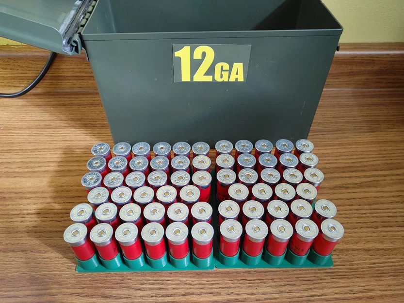 Khay Lưu Trữ 12 Gauge cho Thùng Đạn M2A1 .50 Cal (Ammo Can) - Image 6