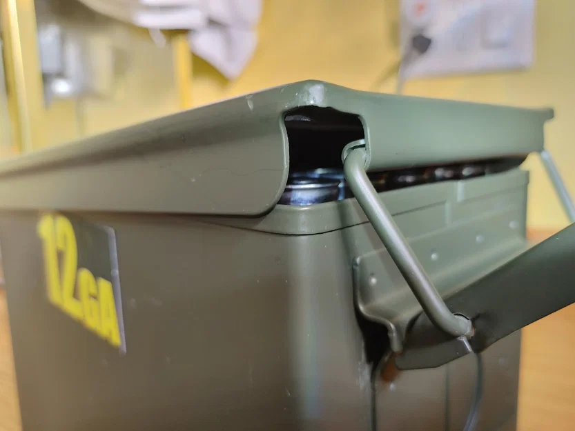 Khay Lưu Trữ 12 Gauge cho Thùng Đạn M2A1 .50 Cal (Ammo Can) - Image 8
