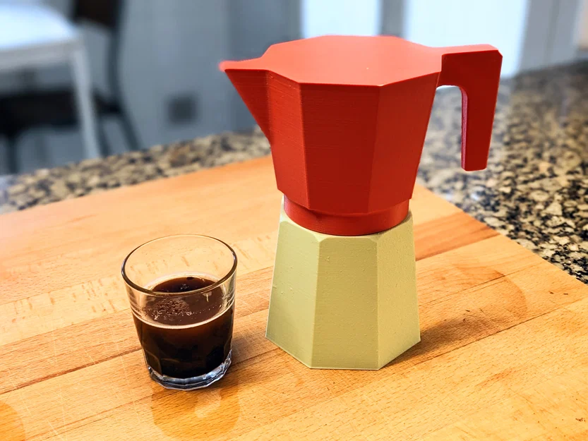 Hũ đựng cà phê hình bình Moka Pot phong cách độc đáo - Image 1