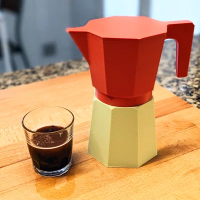 Hũ đựng cà phê hình bình Moka Pot phong cách độc đáo