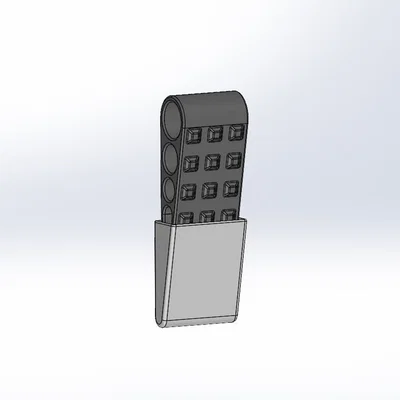 Bộ chặn cửa thông minh kèm giá treo tiện lợi - In 3D dễ dàng