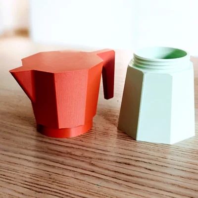 Hũ đựng cà phê hình bình Moka Pot phong cách độc đáo